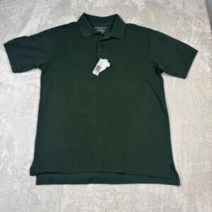 NWT 5.11 Tactical Mens Short‎ Sleeve Pique Polo Shirt M Green Athleisure